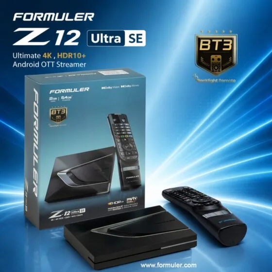 Formuler Z12 Ultra SE: Power, Performance & Next-Level 4K Entertainment