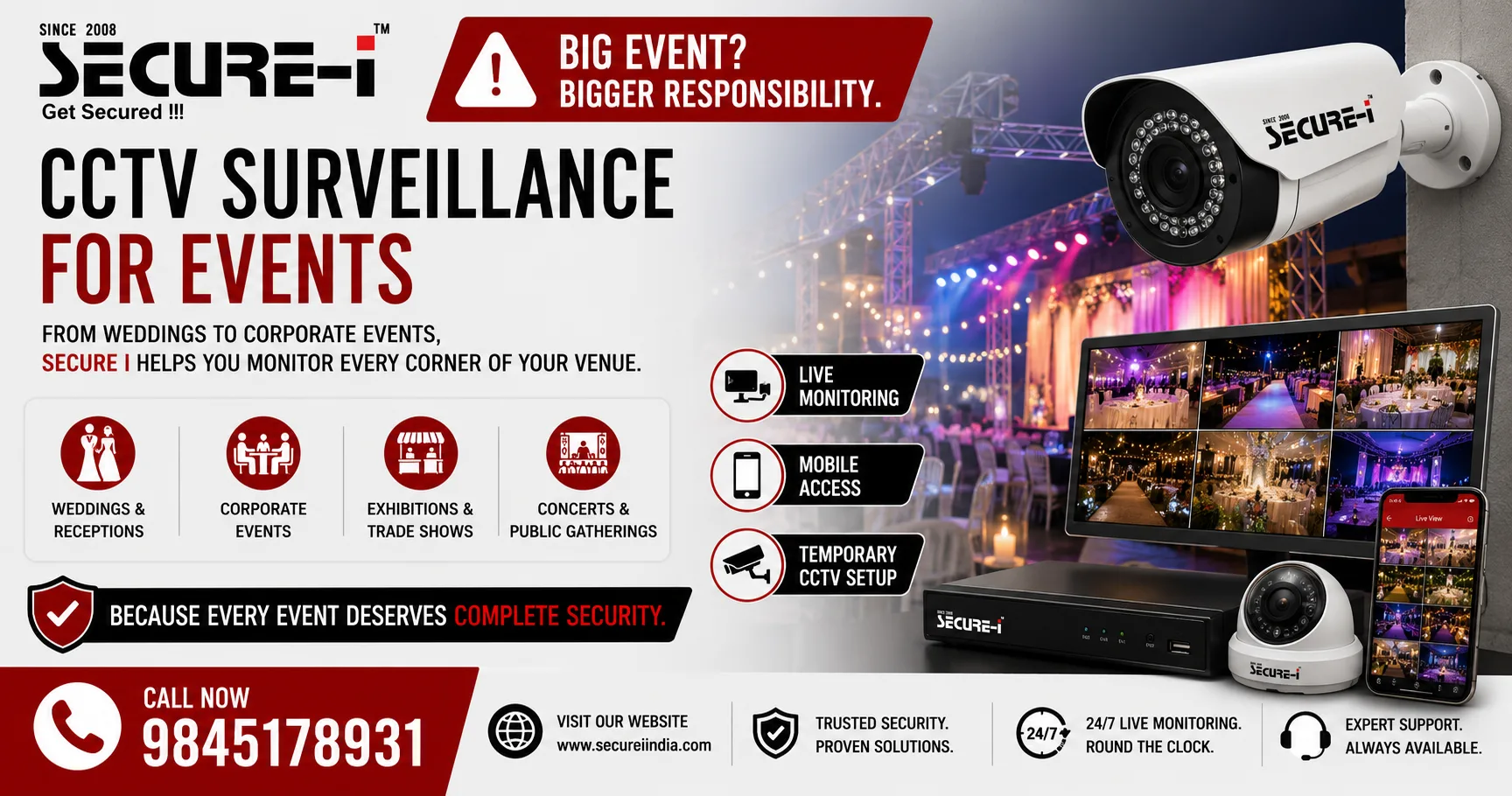 Best Home and Business Security Solutions in Bangalore: CCTV, Biometric & Event Surveillance