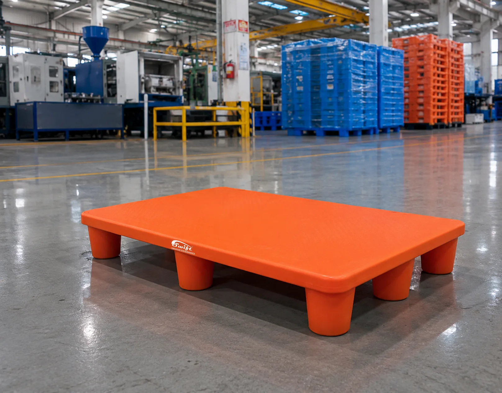 Printing & Packaging Plastic Pallets | 4-Way Entry Pallets