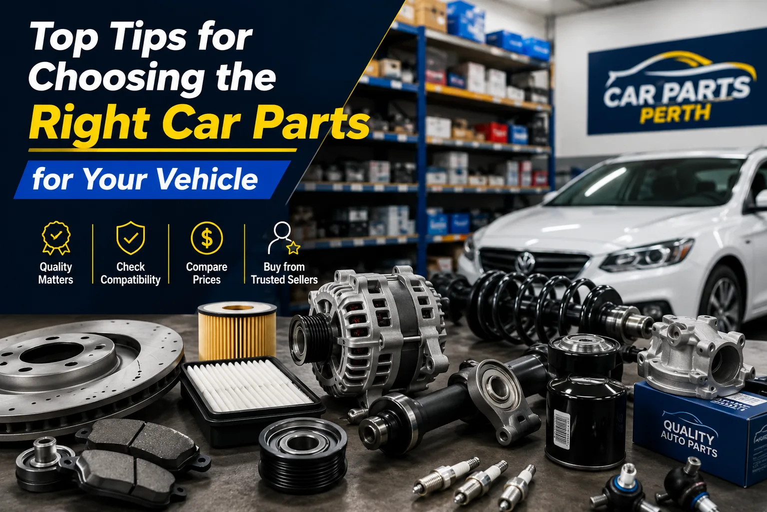 Top Tips for Choosing the Right Car Parts for Your Vehicle
