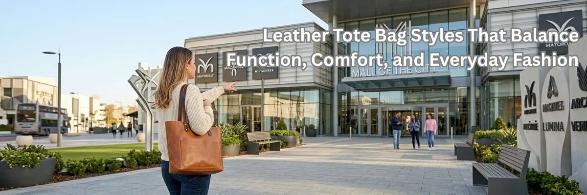 Leather Tote Bag Styles That Balance Function, Comfort, and Everyday Fashion