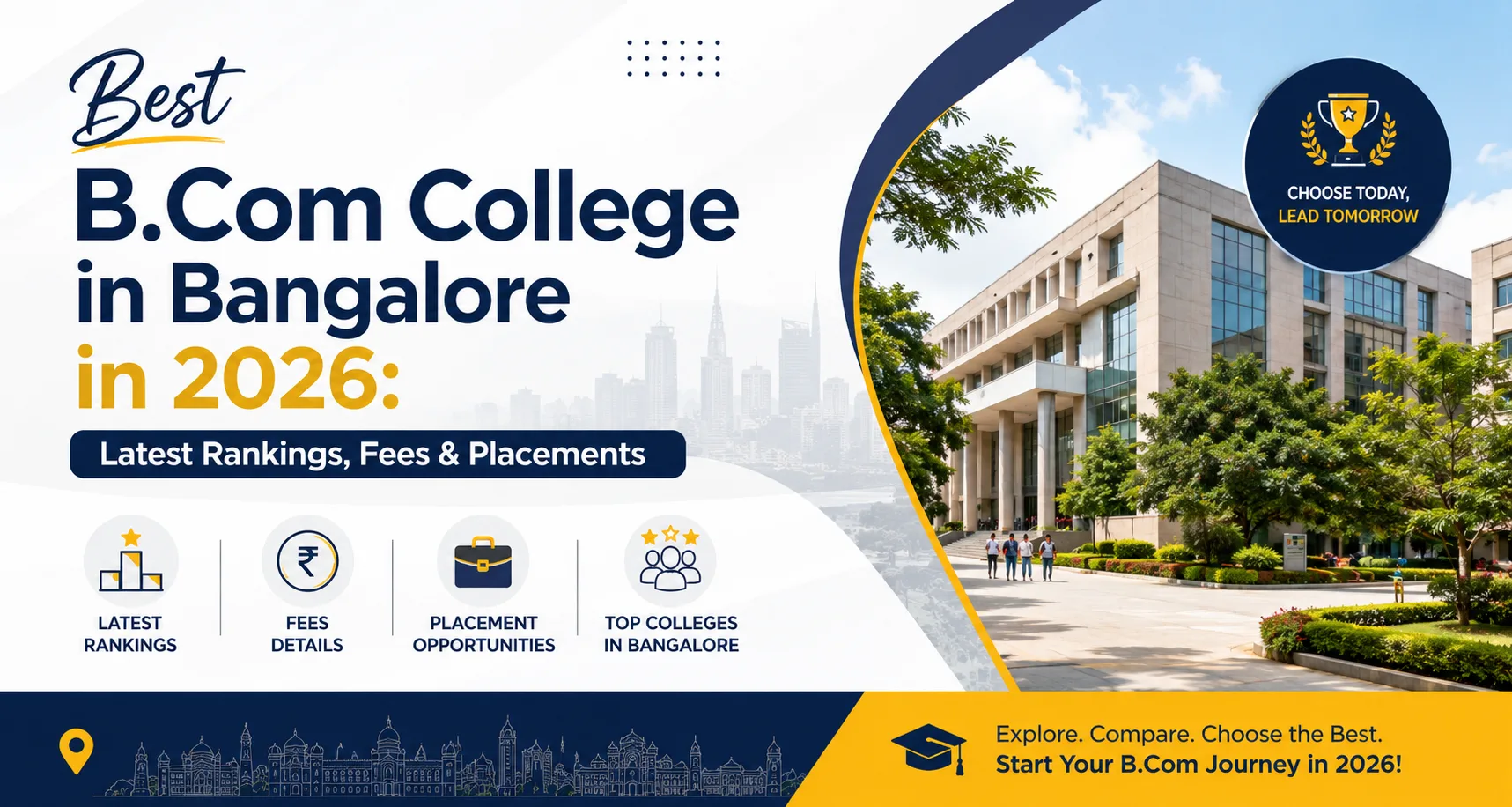 Best B.Com College in Bangalore in 2026: Latest Rankings, Fees & Placements