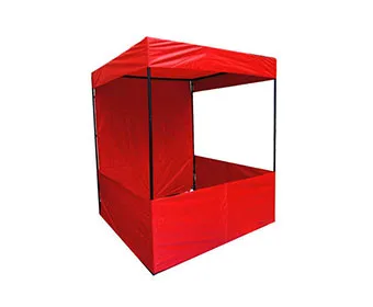 Promotional Canopy Tent Rentals for Uneven Outdoor Event Spaces