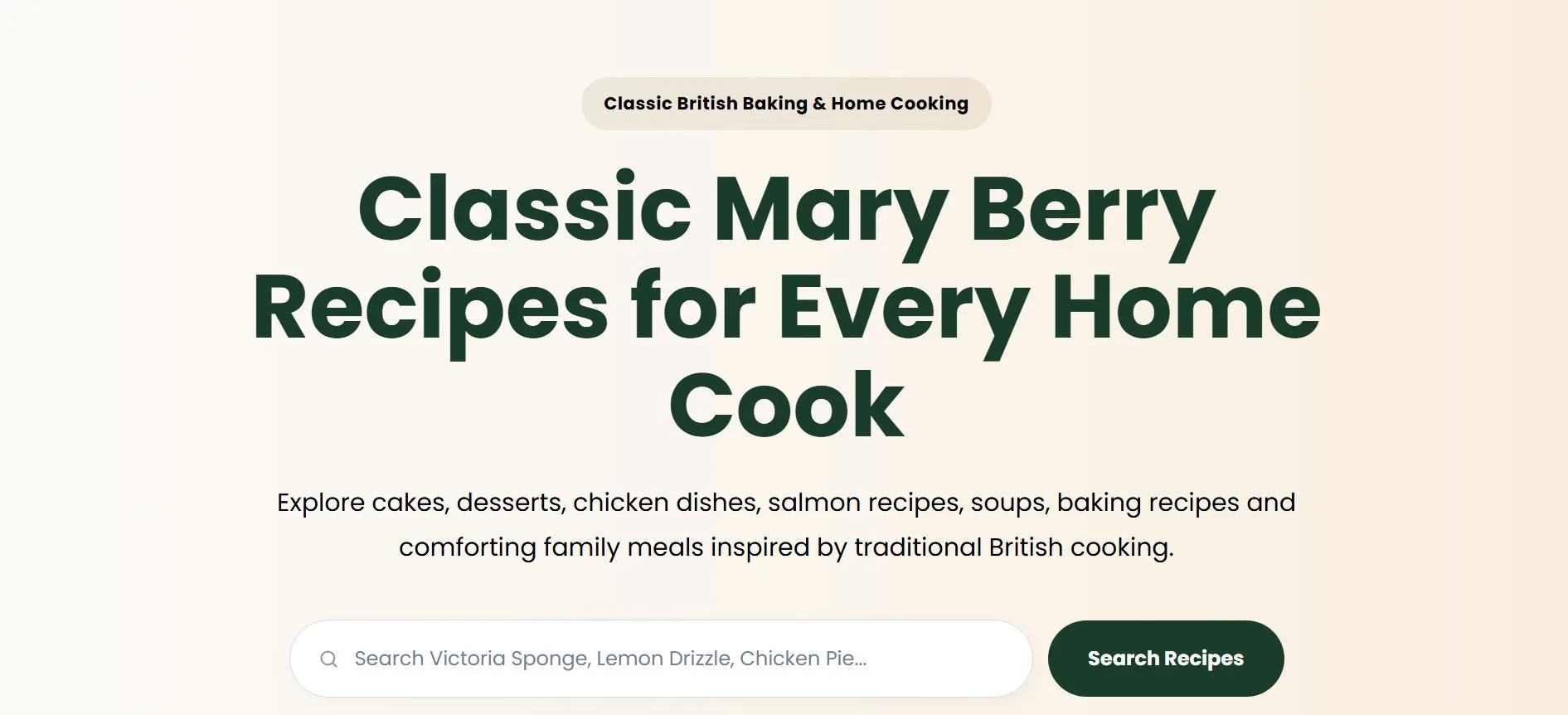 Mary Berry Recipes Hub – Discover Delicious Homemade Baking Ideas