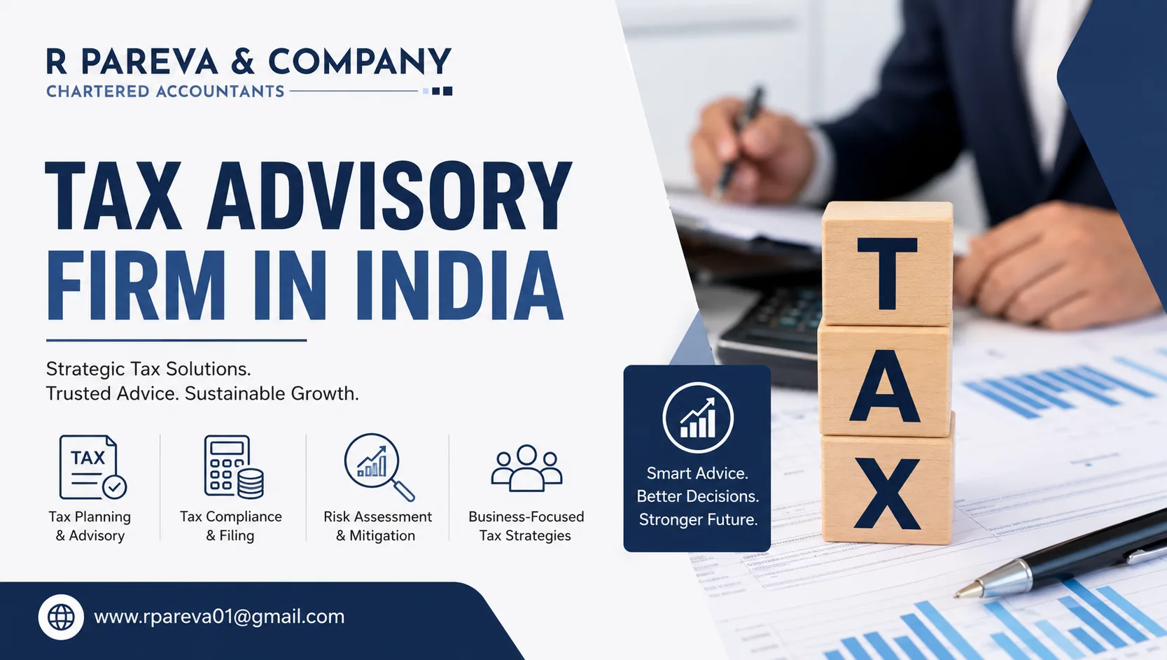 Expert Tax Advisory Firm in India | R Pareva & Company