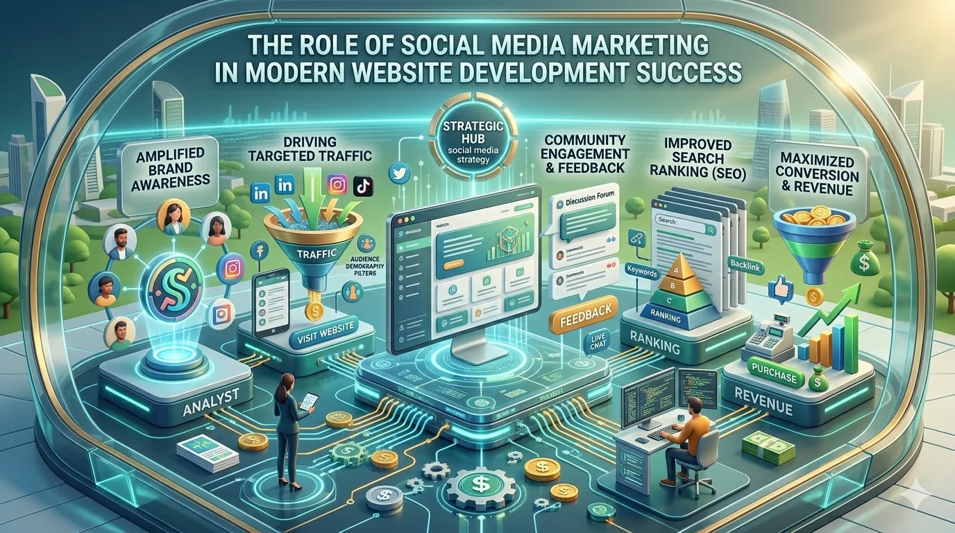 The Role of Social Media Marketing in Modern Website Development Success