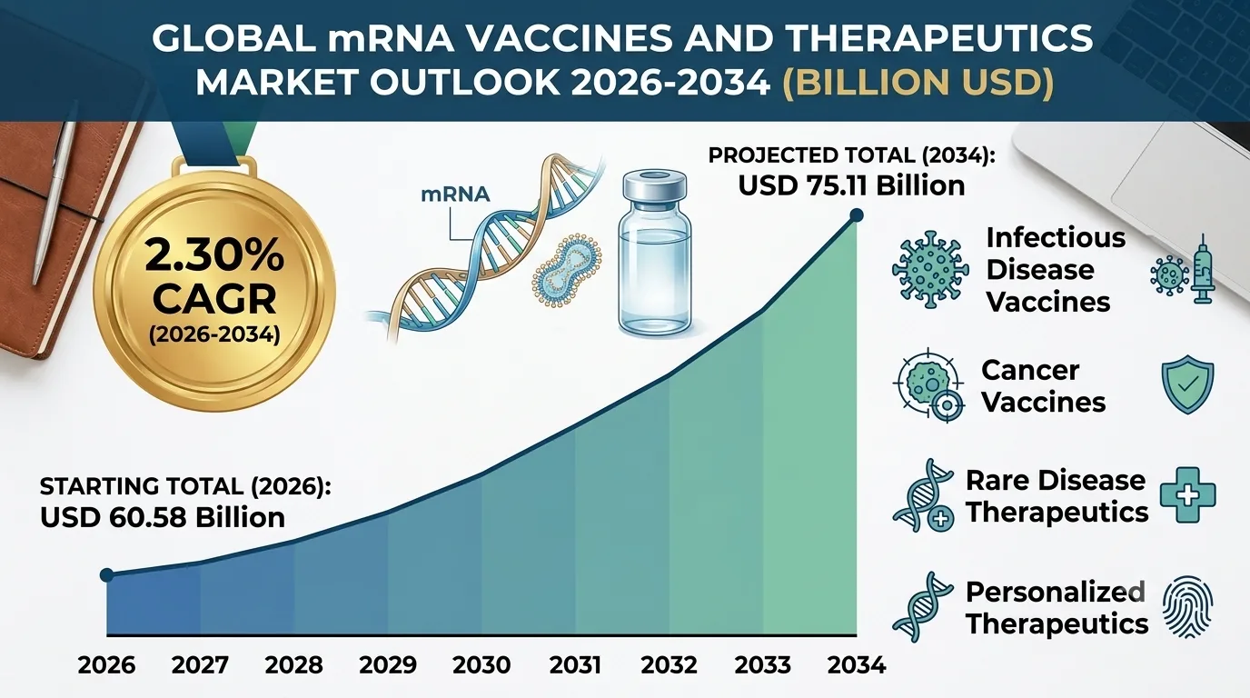 mRNA Vaccines and Therapeutics Market Size, Share, In-Depth Insights and Forecast 2026-2034