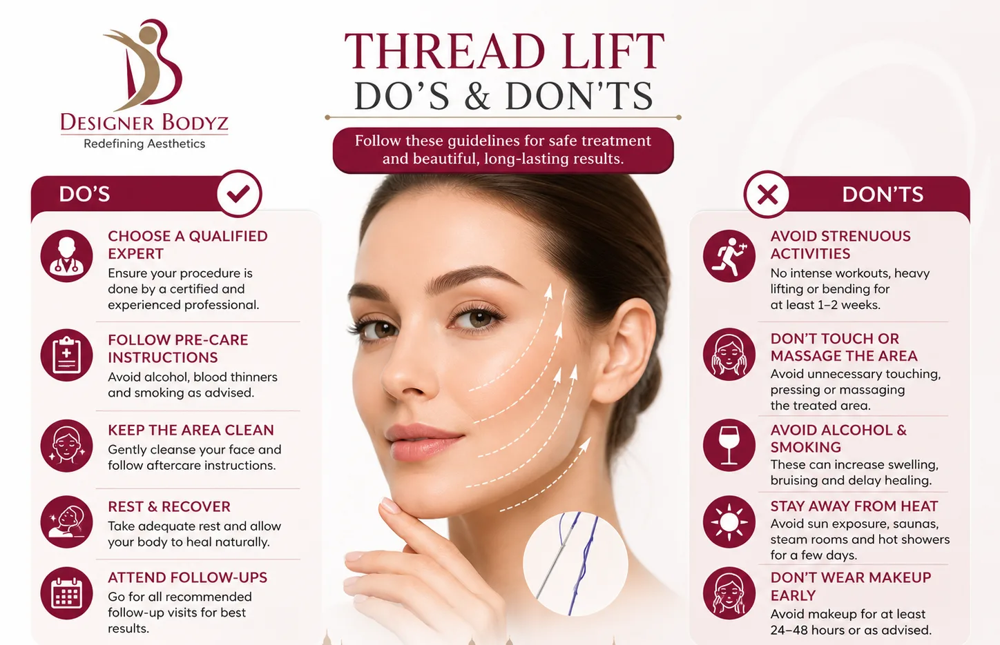 Thread Lift Do's and Don'ts: Expert Tips for Safe Recovery & Best Results