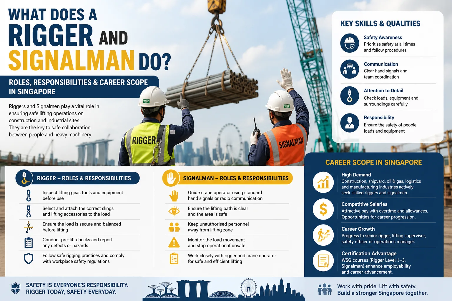 What Does a Rigger and Signalman Do? Roles, Responsibilities & Career Scope in Singapore