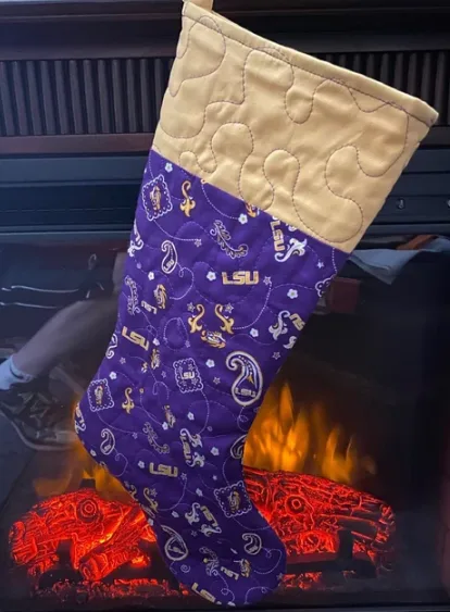Celebrate the Holidays with Dallas Cowboys Stockings from PSQuilting