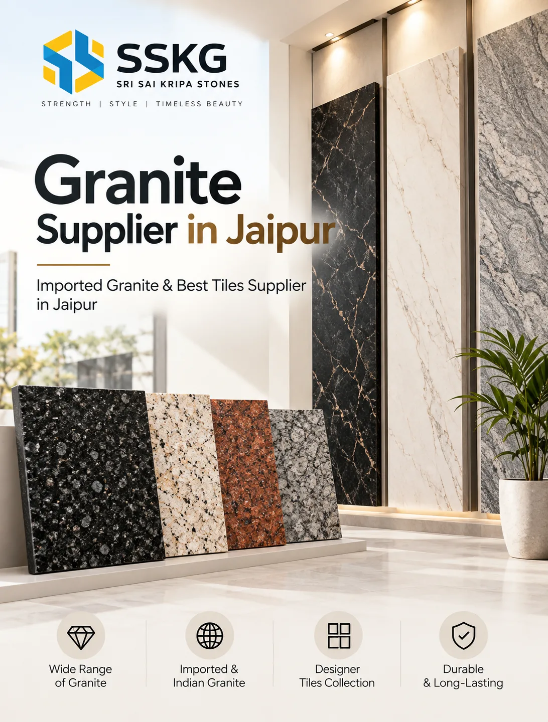 Granite Supplier in Jaipur | Imported Granite & Best Tiles Supplier – SSKG