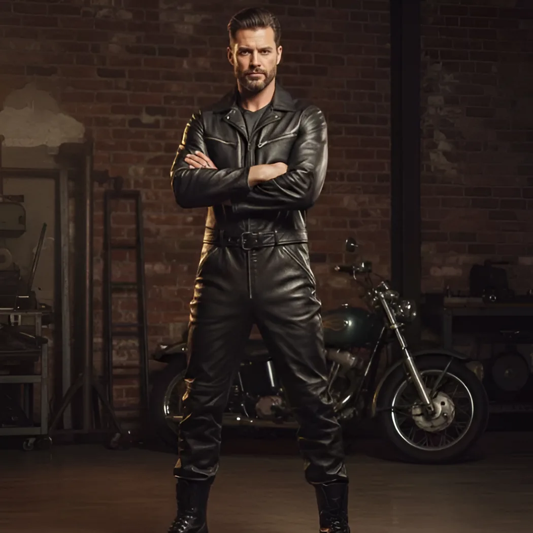 5 Stylish Ways to Wear a ClamentCustomLeather Leather Jumpsuit for Men
