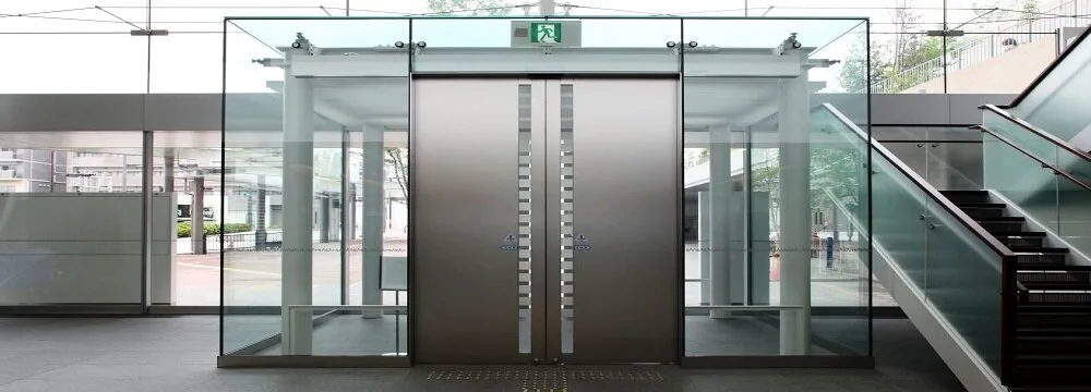 Frosted Glass Sliding Doors for Privacy and Light
