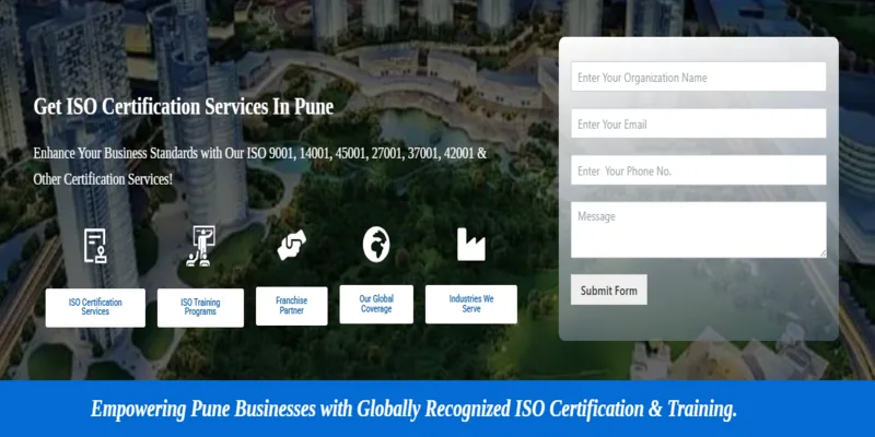 ISO Certification in Pune