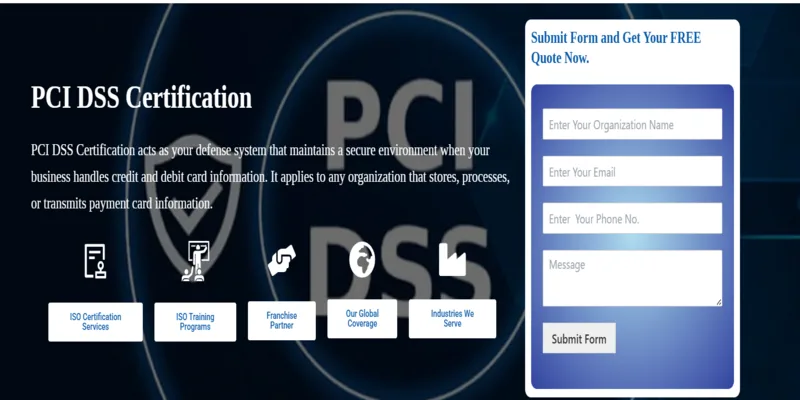 PCI DSS Certification