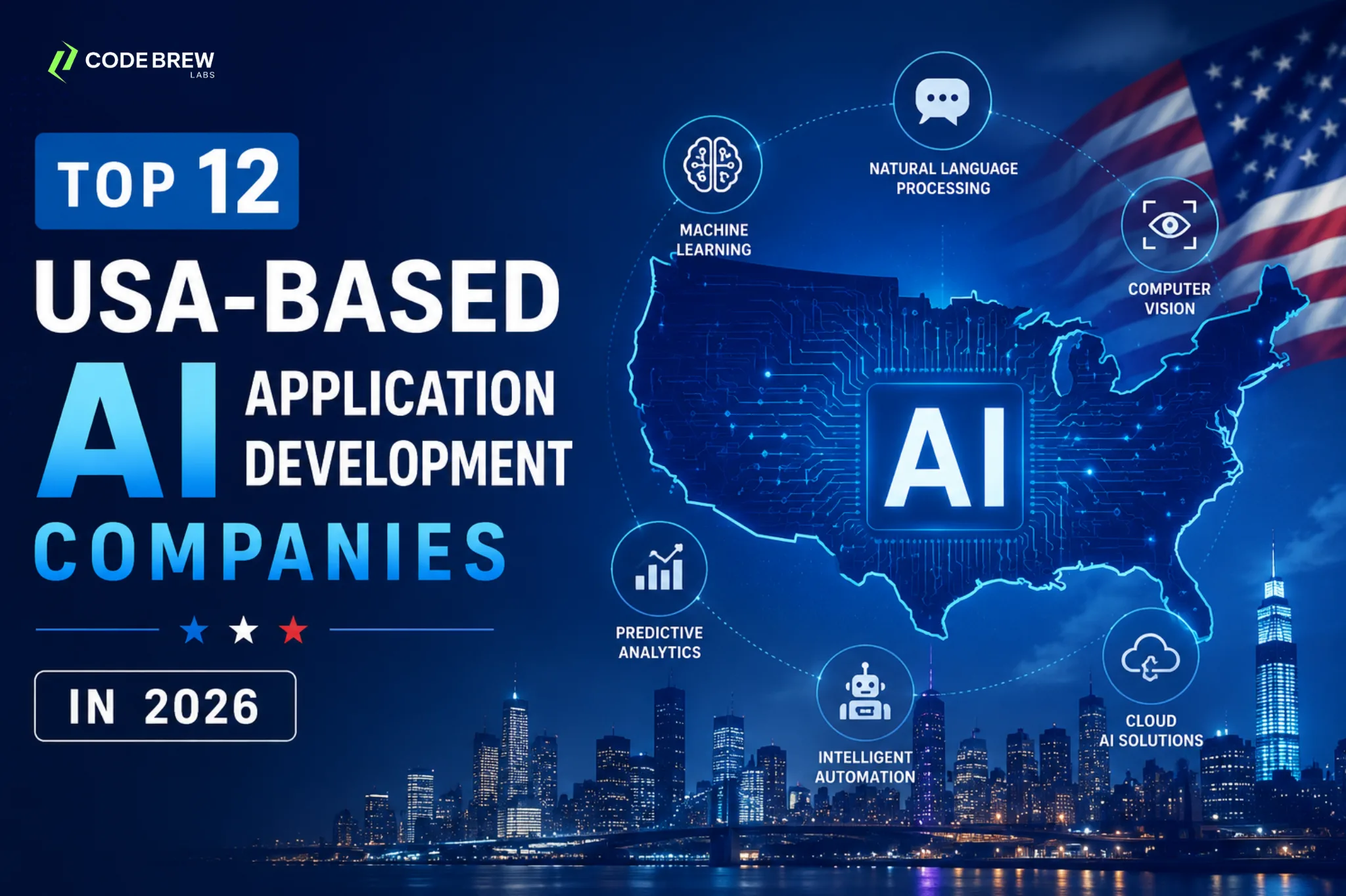 Top 12 USA-Based AI Application Development Companies in 2026