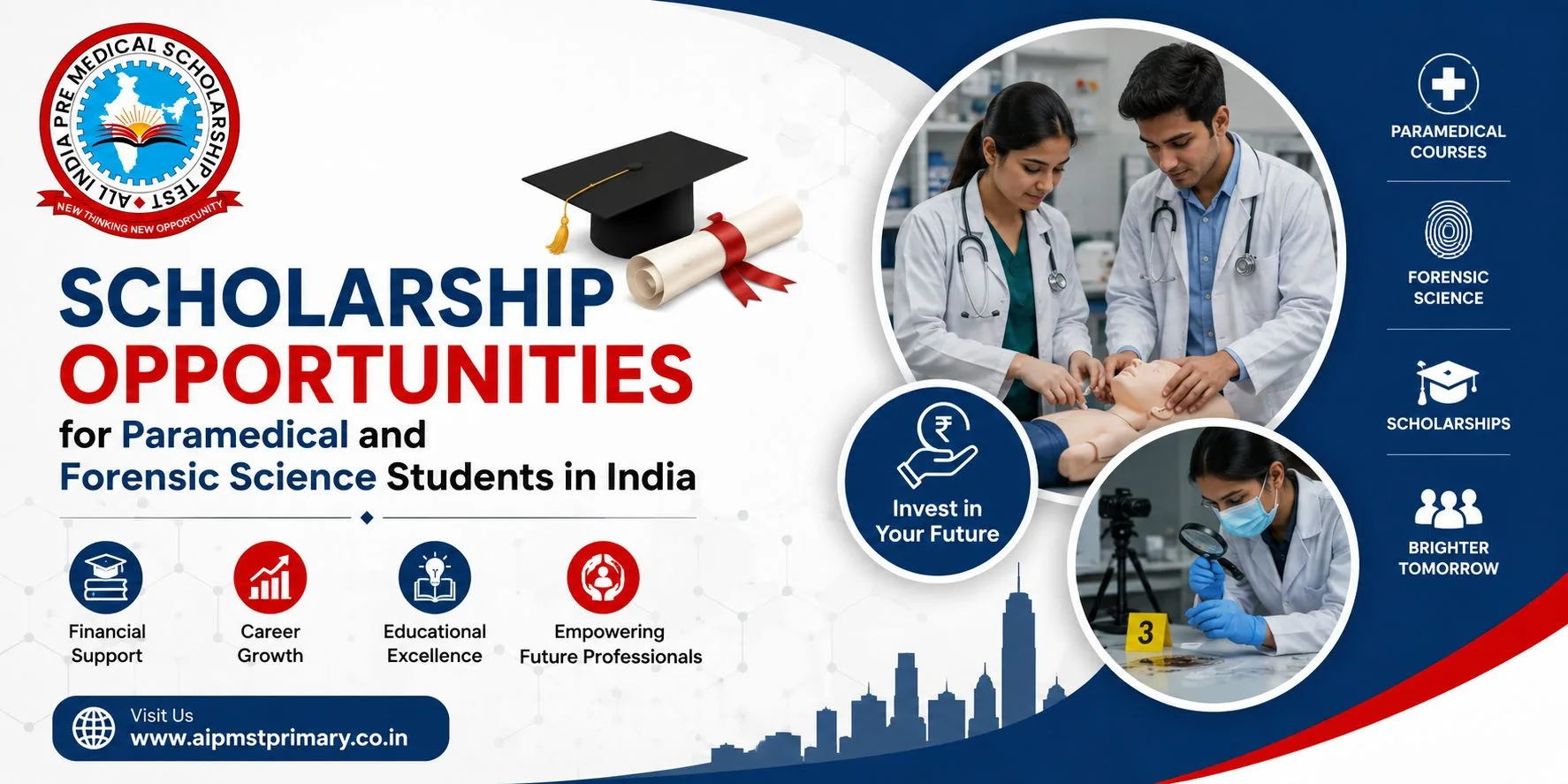 Scholarship Opportunities for Paramedical and Forensic Science Students in India