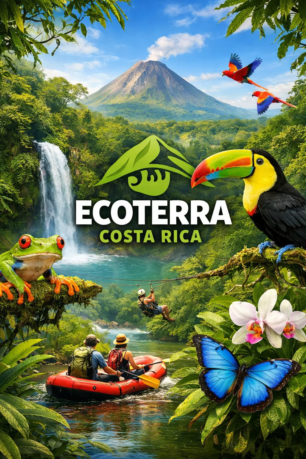 Adventure and Nature Around Arenal Volcano Costa Rica