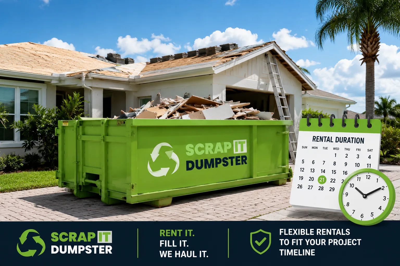 How Long Can You Keep a Rented Dumpster in Lakeland, FL?
