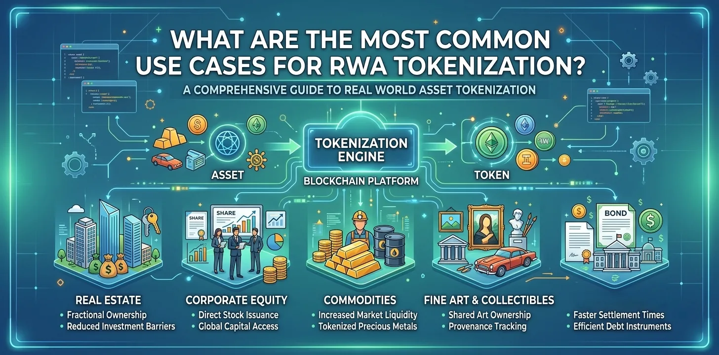 What Are the Most Common Use Cases for RWA Tokenization?