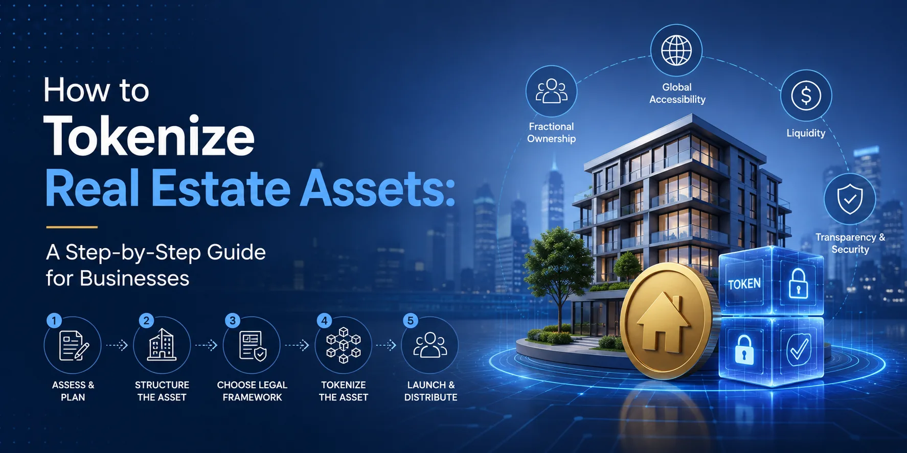 How to Tokenize Real Estate Assets: A Step-by-Step Guide for Businesses