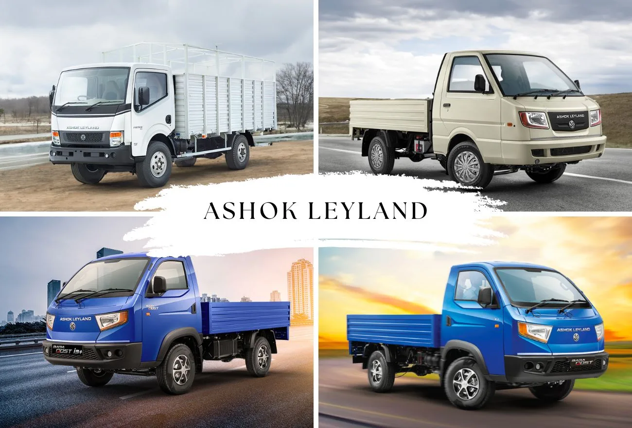 India's Top 6 Small Commercial Vehicles Made by Ashok Leyland