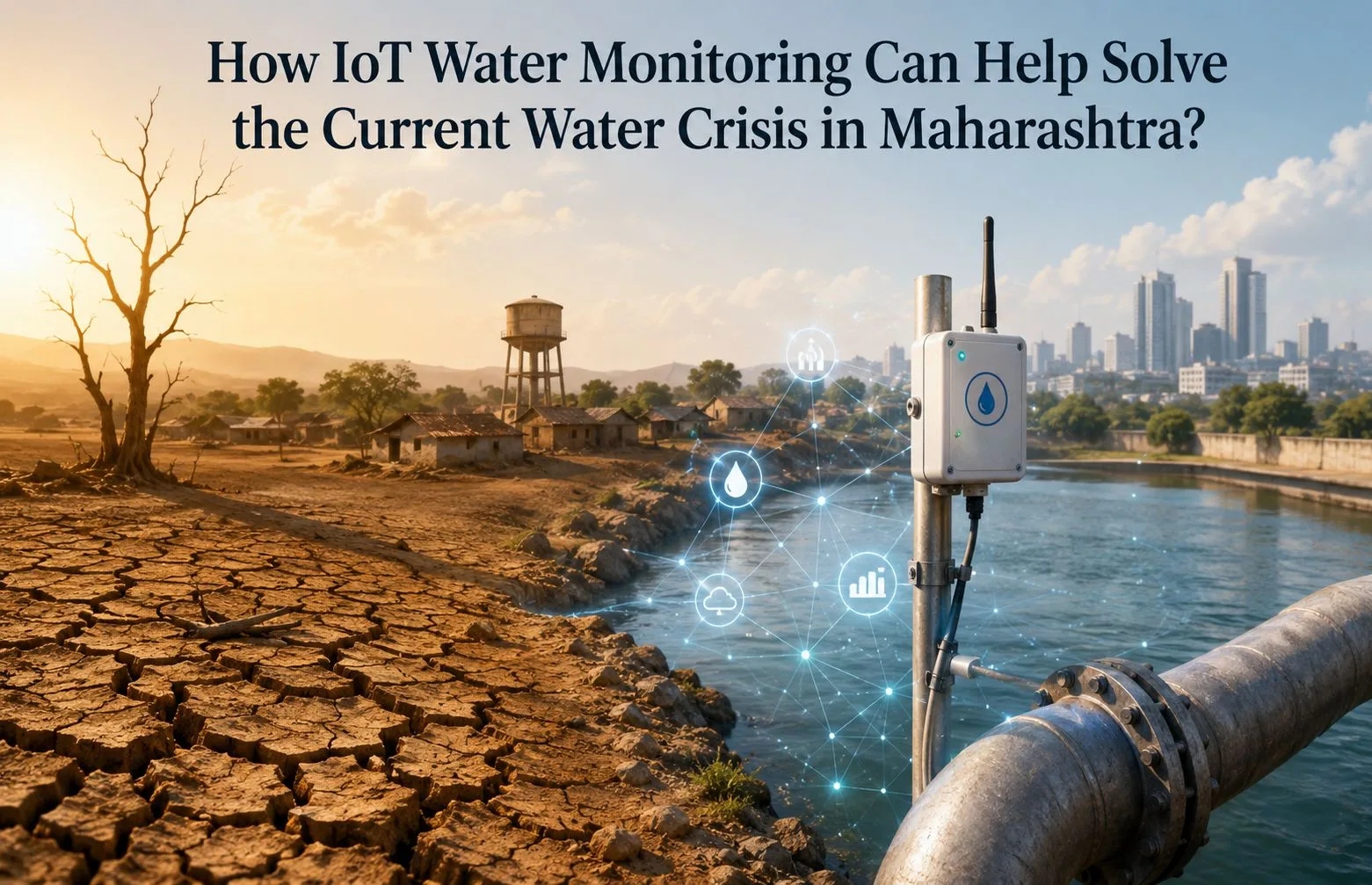 How IoT Water Monitoring Can Help Solve the Current Water Crisis in Maharashtra?