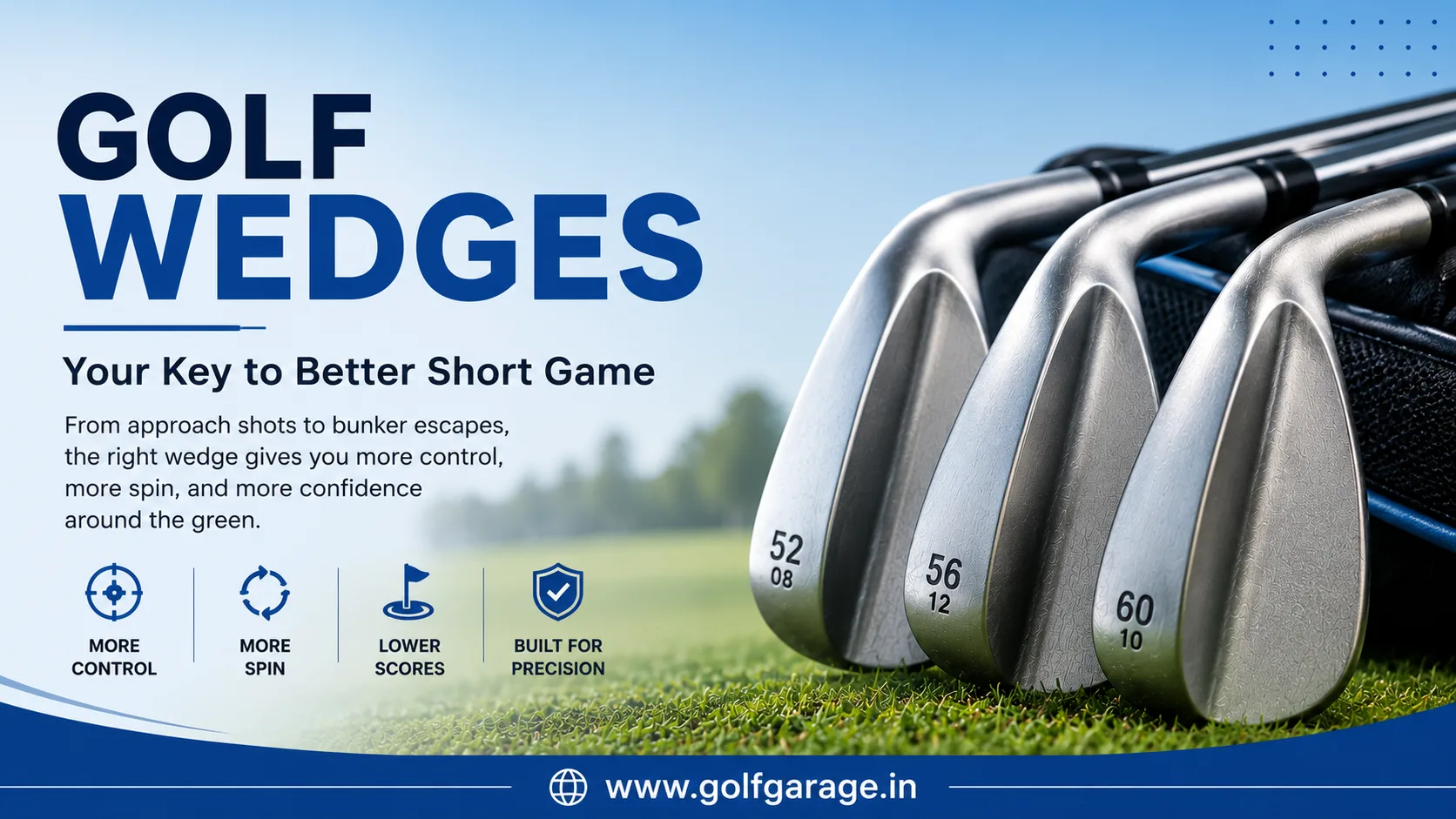 Golf Wedges: The Clubs You Reach for When Precision Matters