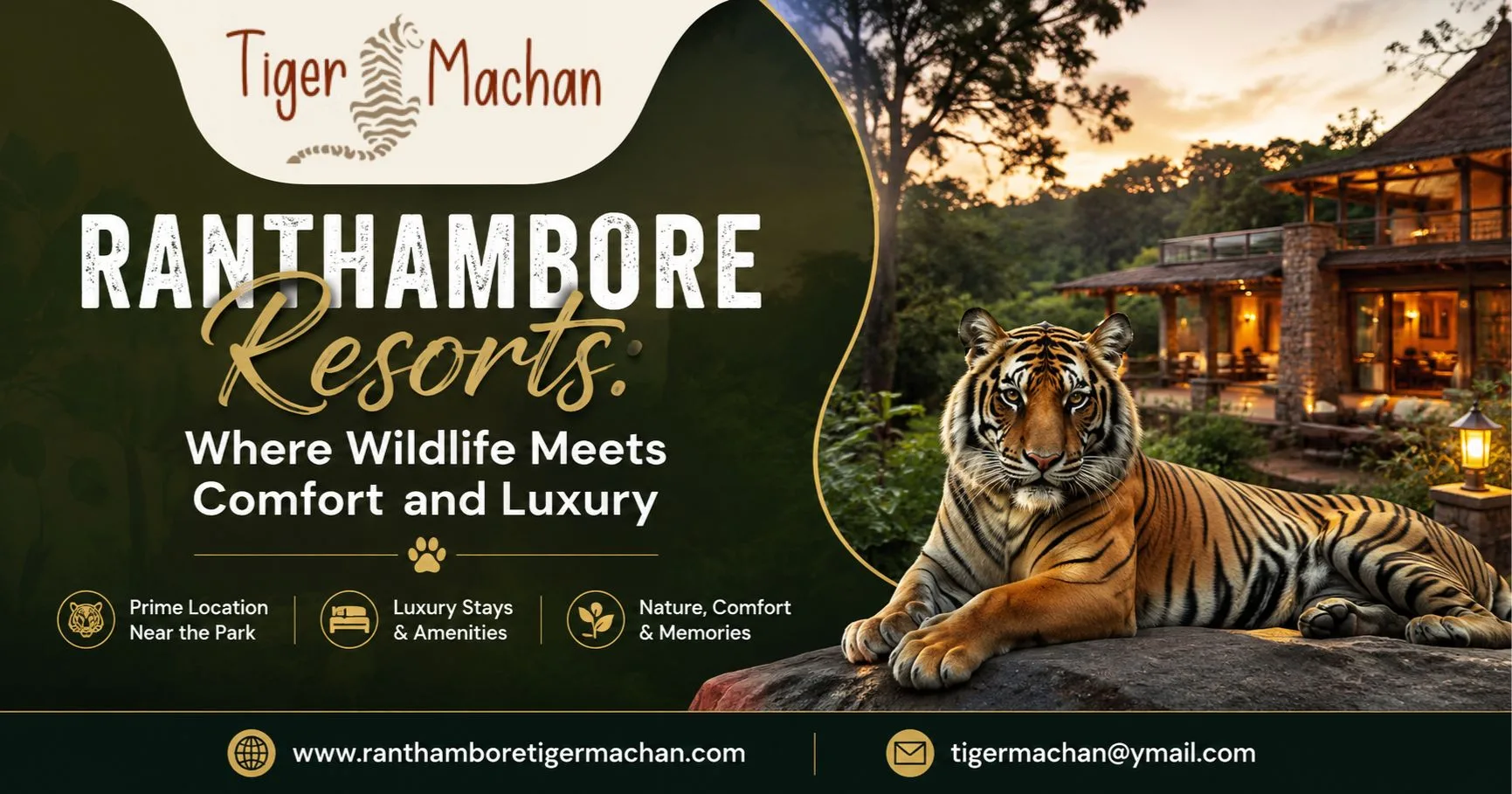Ranthambore Resorts: Where Wildlife Meets Comfort and Luxury