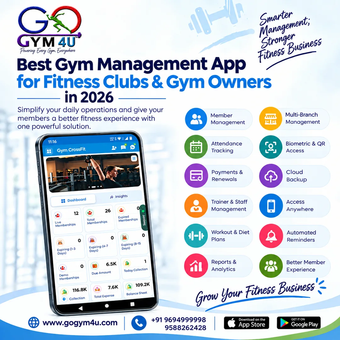 Best Gym Management App for Fitness Clubs & Gym Owners in 2026