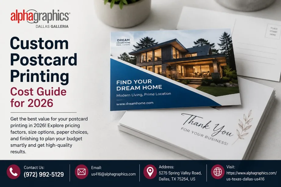 Custom Postcard Printing Cost Guide for 2026