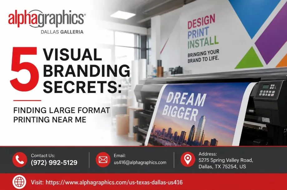 5 Visual Branding Secrets: Finding Large Format Printing Near Me