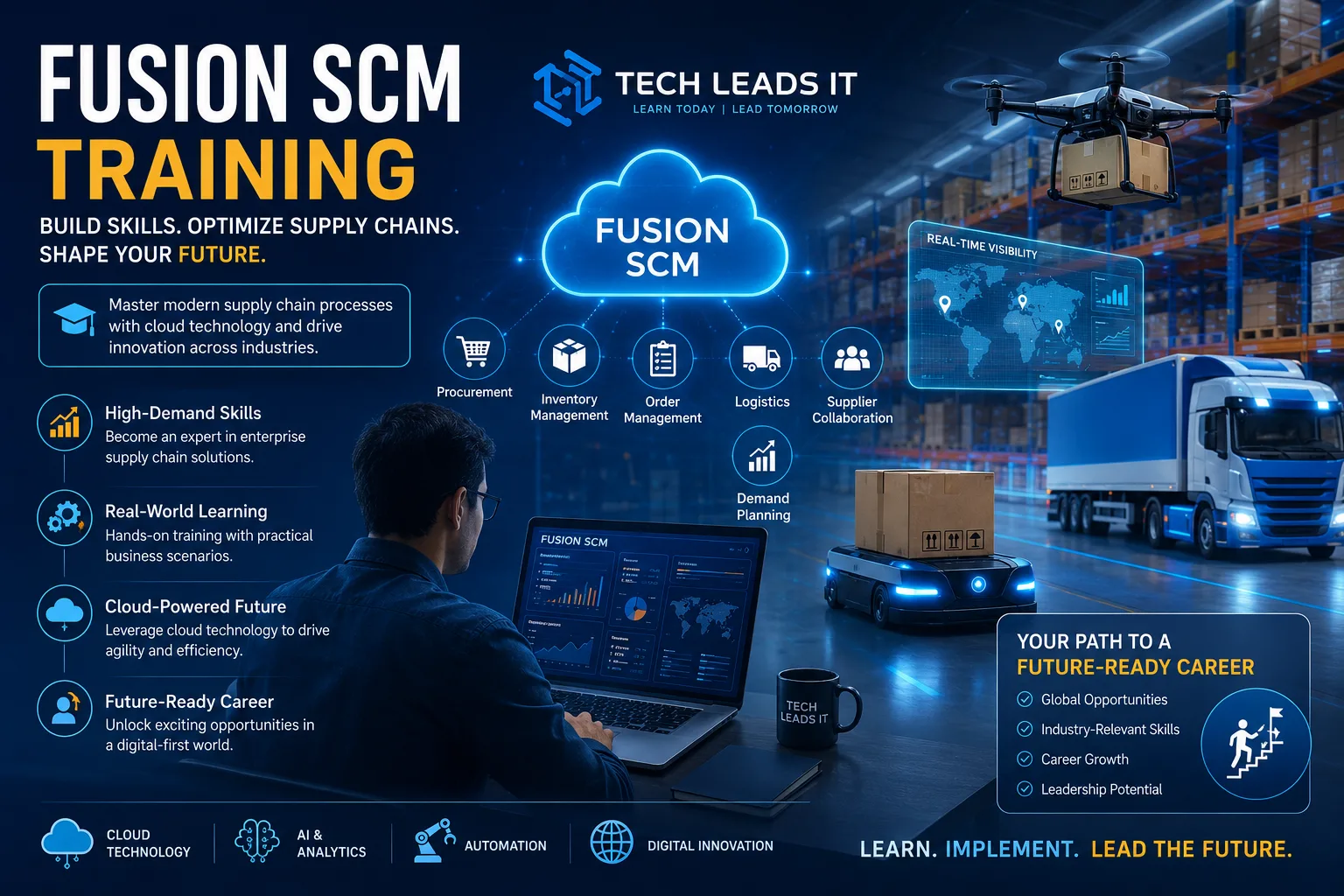 Why Is Fusion SCM Training the Smart Choice for Building a Future-Ready Supply Chain Career?