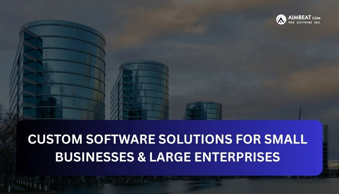 Custom Software Solutions for Small Businesses & Large Enterprises