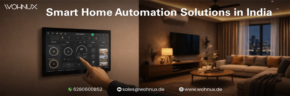 Home Automation Services in India – Build a Smarter Lifestyle with Wohnux