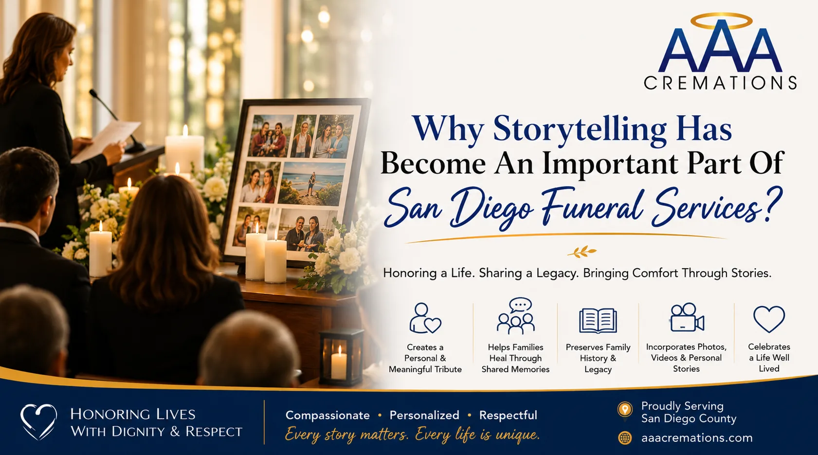 Why Storytelling Has Become An Important Part Of San Diego Funeral Services?
