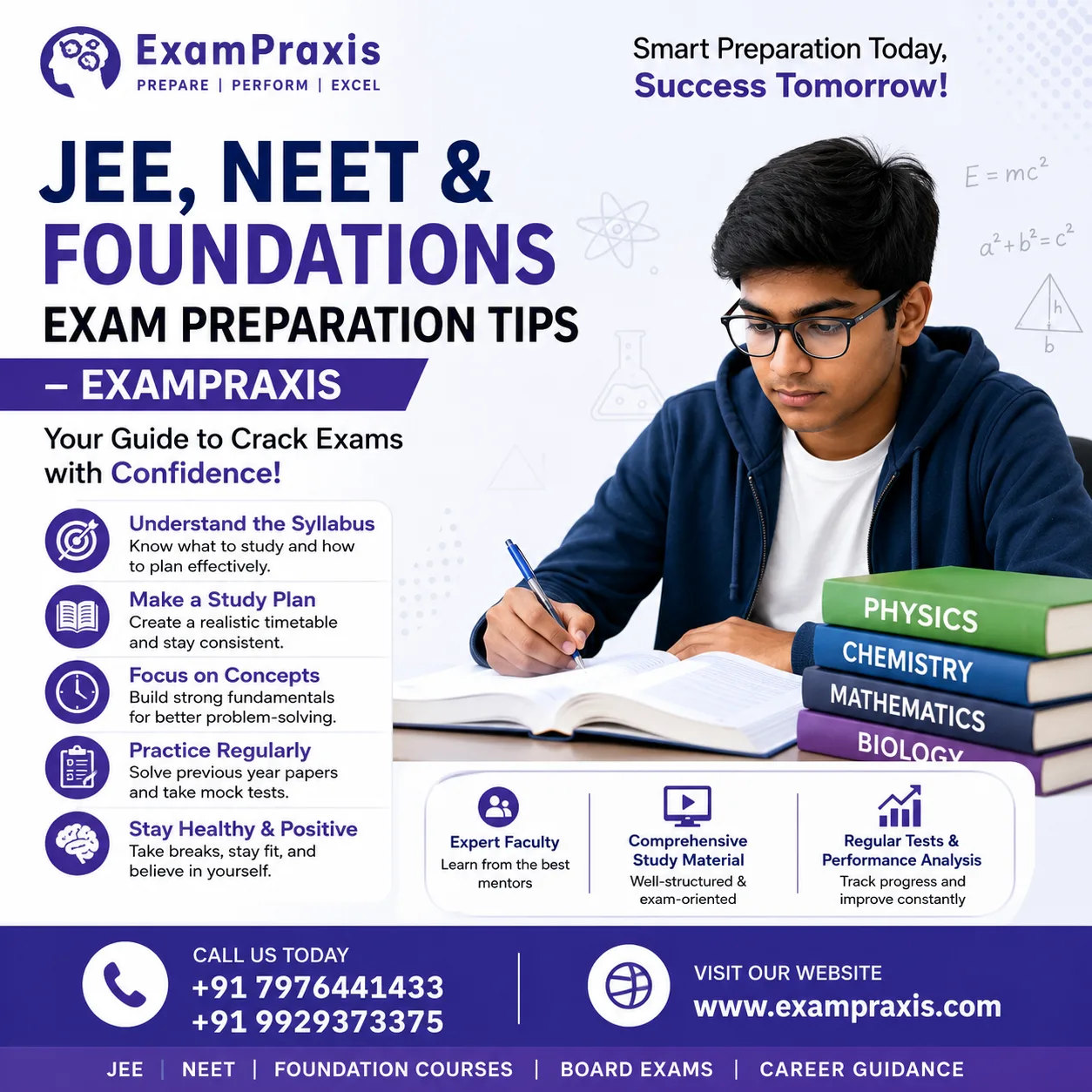Smart Study Strategies to Crack JEE, NEET & Foundation Exams in 2026
