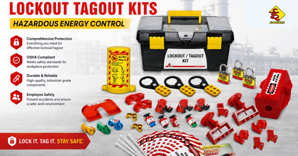 Industrial Lockout Tagout Kits | Hazardous Energy Control