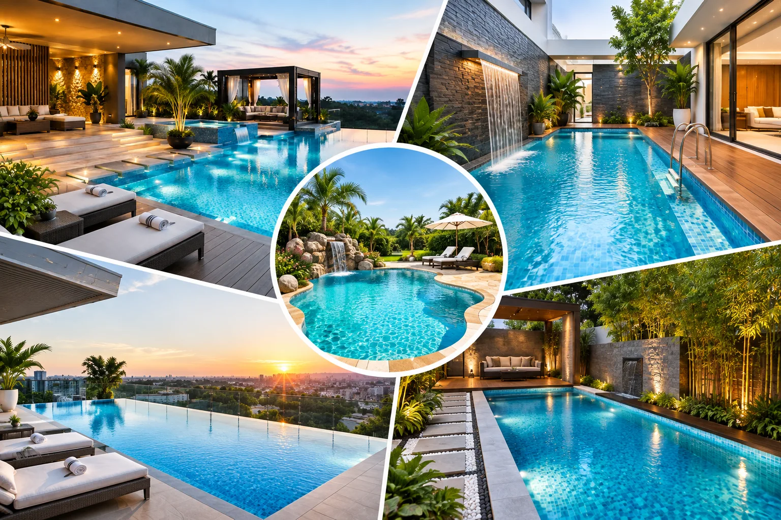 Swimming Pool Designs from Leading Pool Designers in India