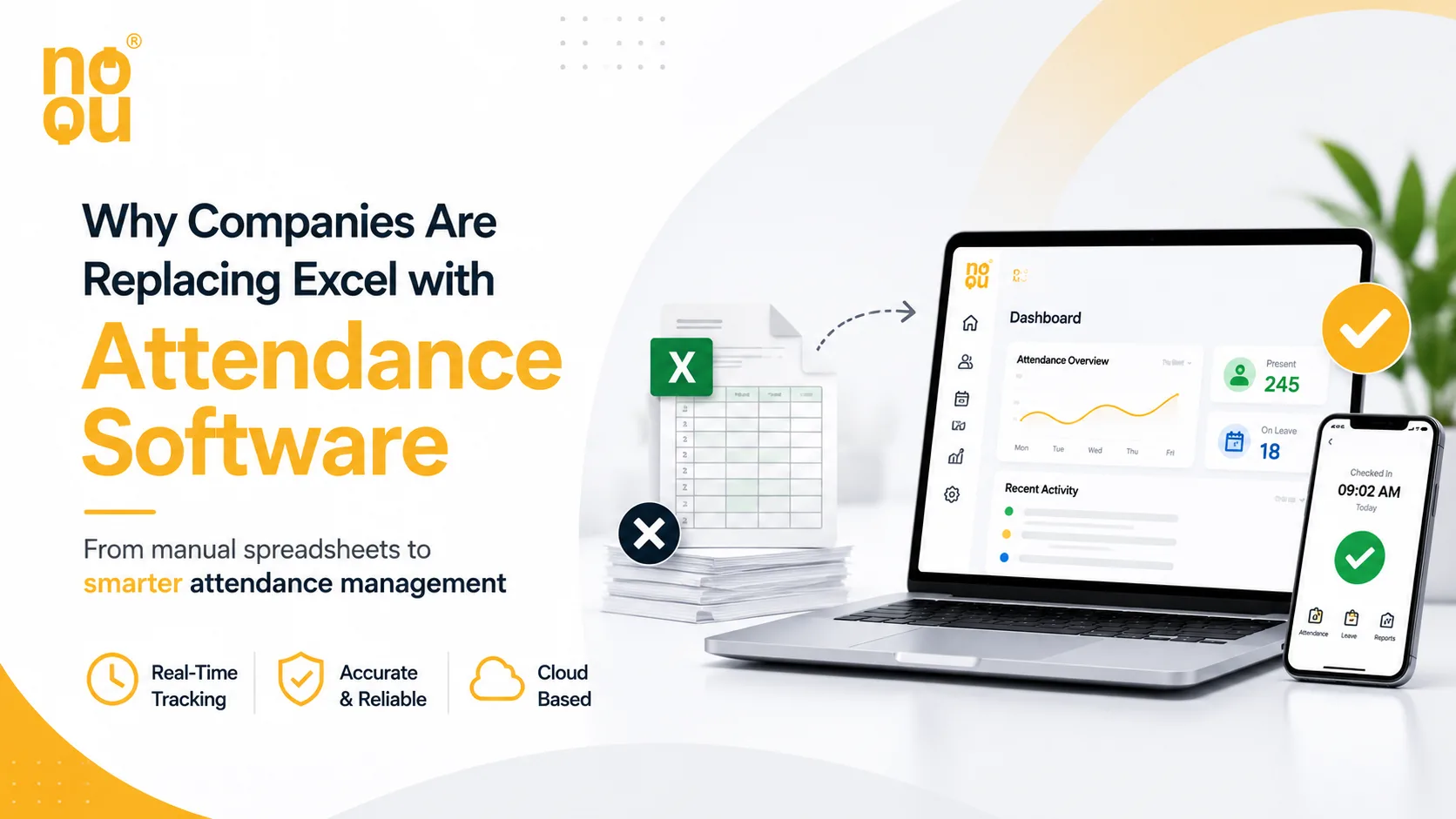Why Companies Are Replacing Excel with Attendance Software