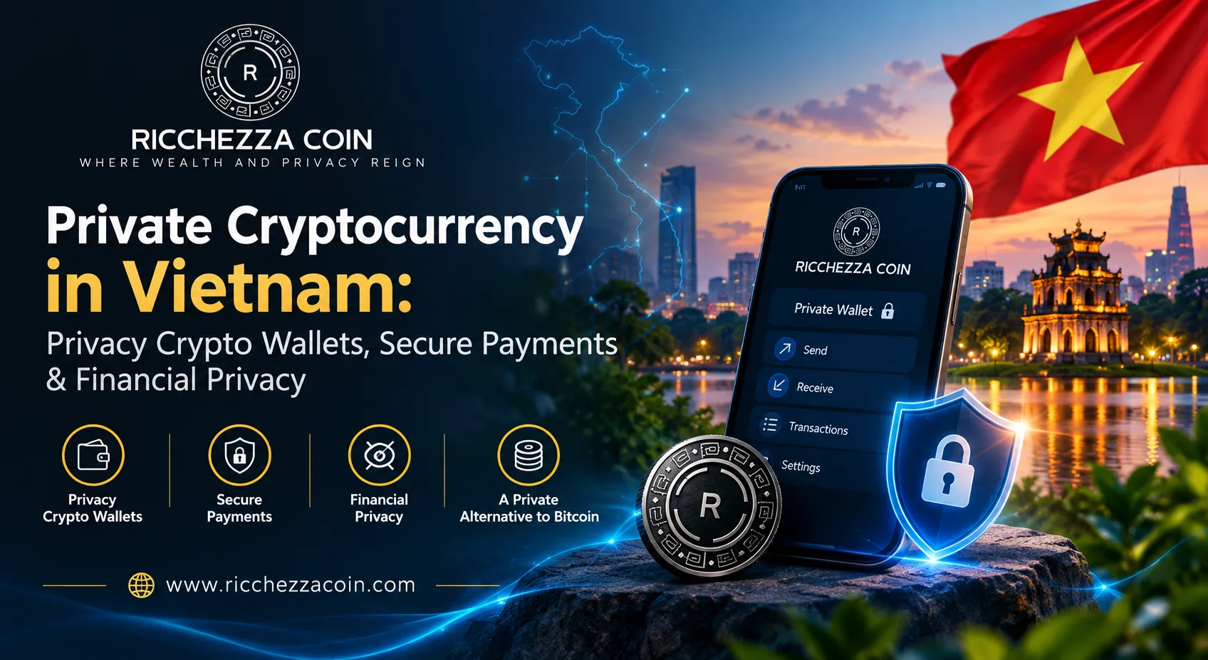Private Cryptocurrency in Vietnam: Privacy Crypto Wallets, Secure Payments & Financial Privacy