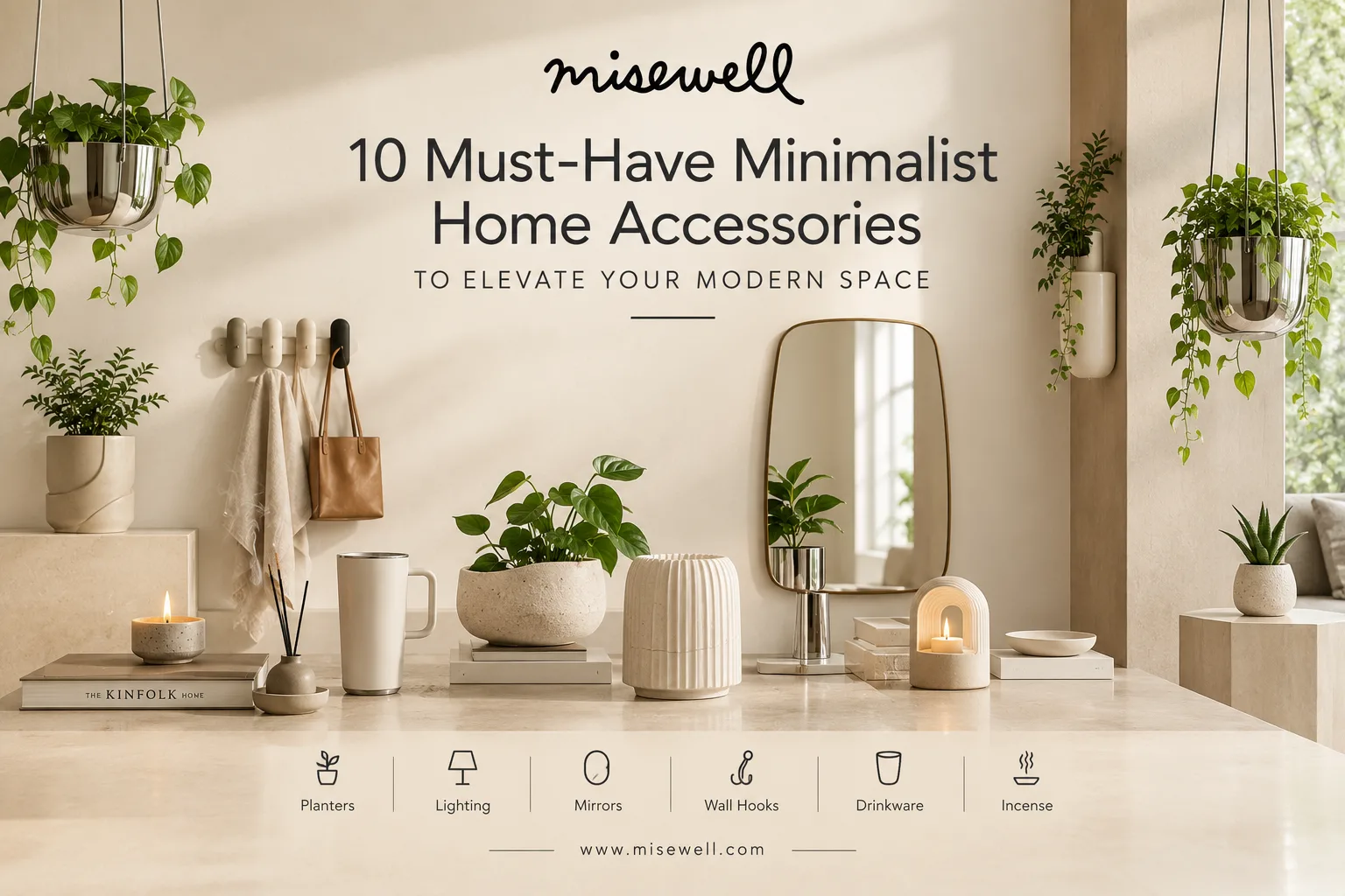 10 Must-Have Minimalist Home Accessories to Elevate Your Modern Space
