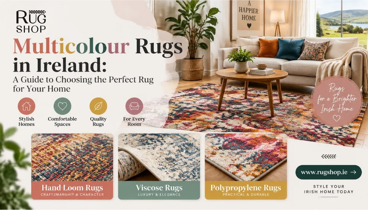 Multicolour Rugs in Ireland: A Guide to Choosing the Perfect Rug for Your Home