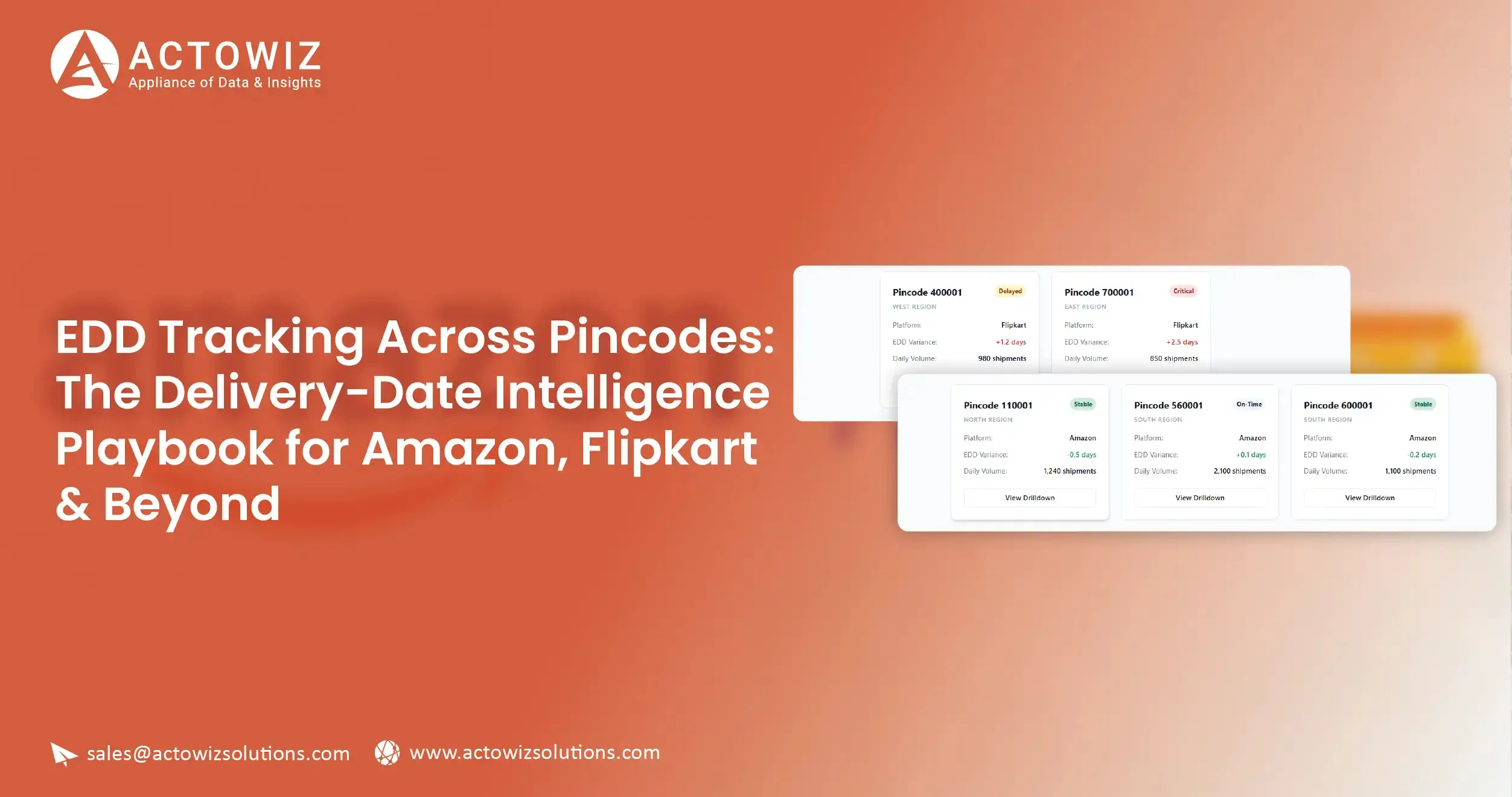 EDD Tracking Across Pincodes: Delivery Intelligence for E-Commerce