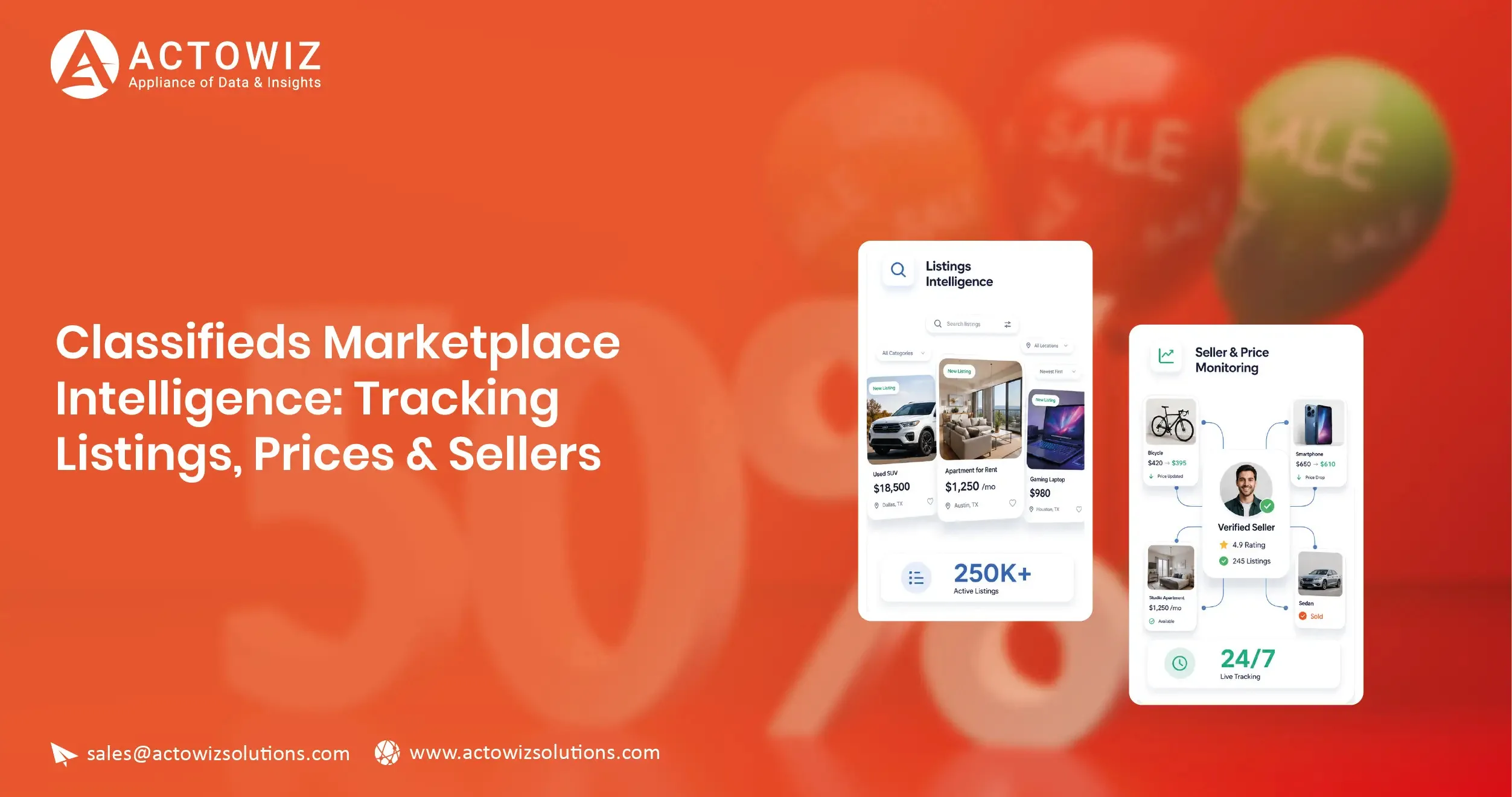 Classifieds Marketplace Intelligence: Tracking Listings & Sellers