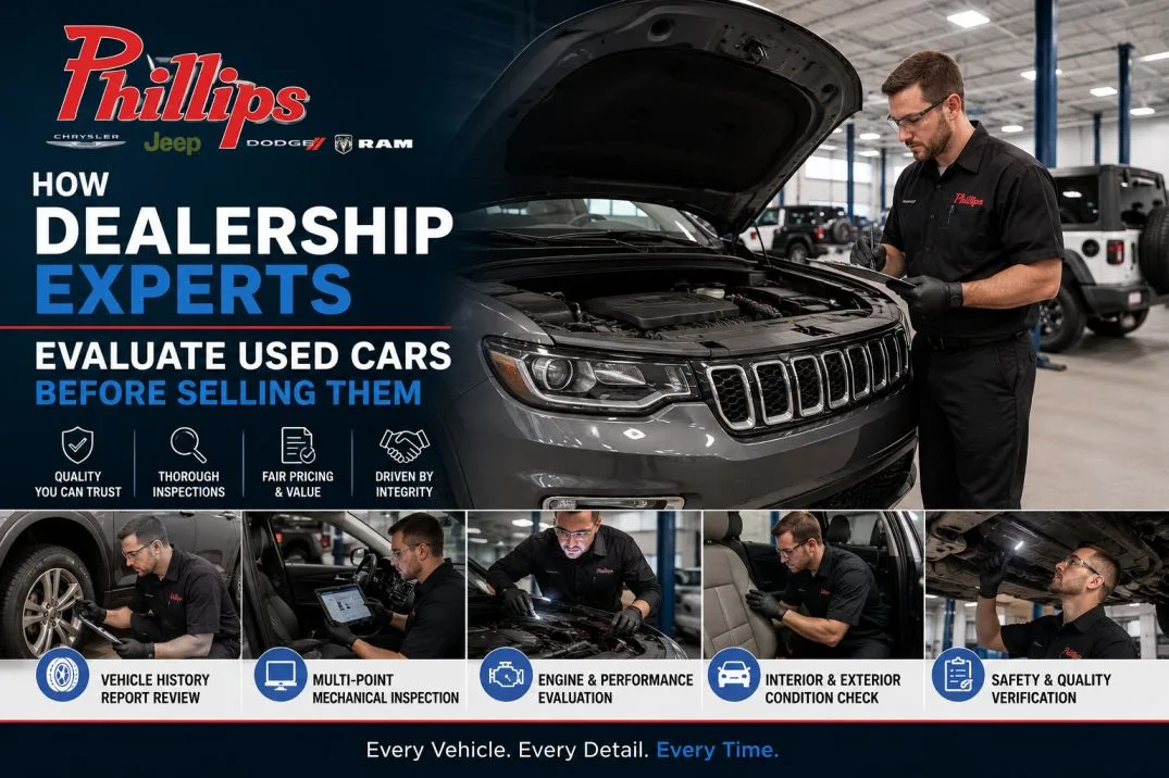 How Dealership Experts Evaluate Used Cars Before Selling Them