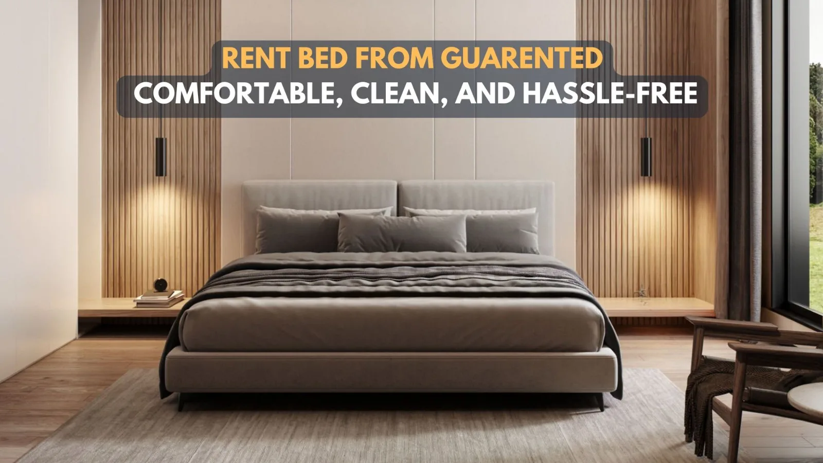Rent Bed from Guarented: Comfortable, Clean, and Hassle-Free