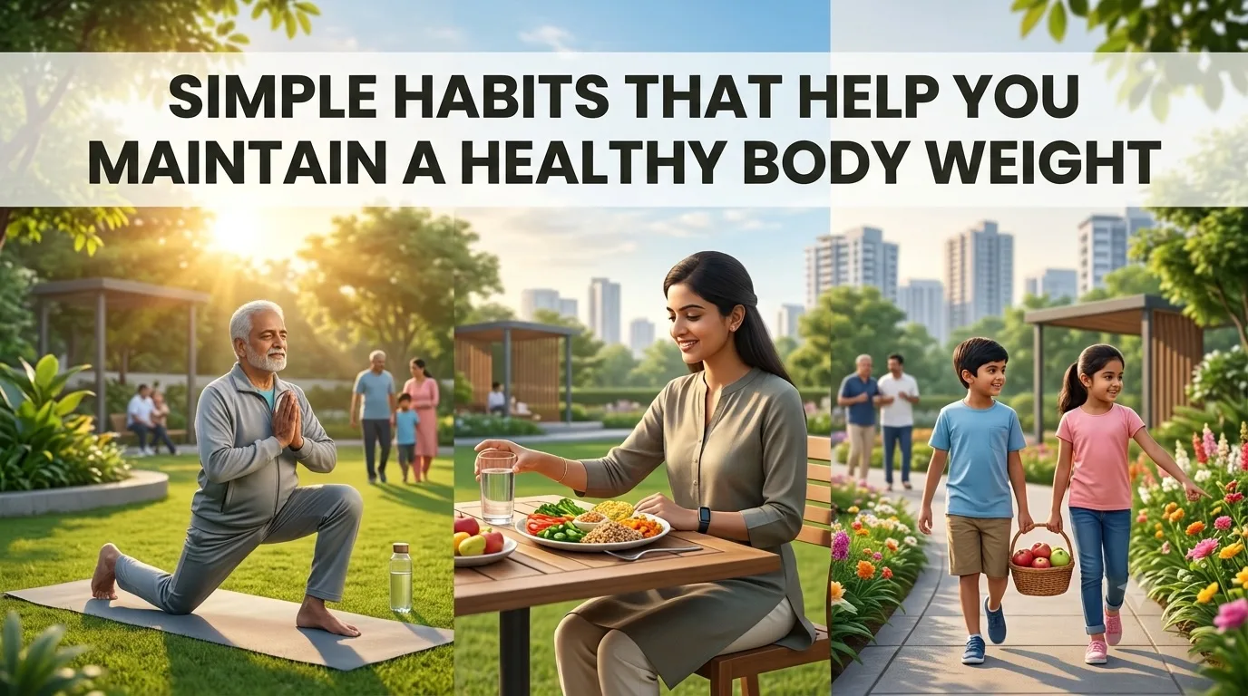 Simple Habits That Help You Maintain a Healthy Body Weight