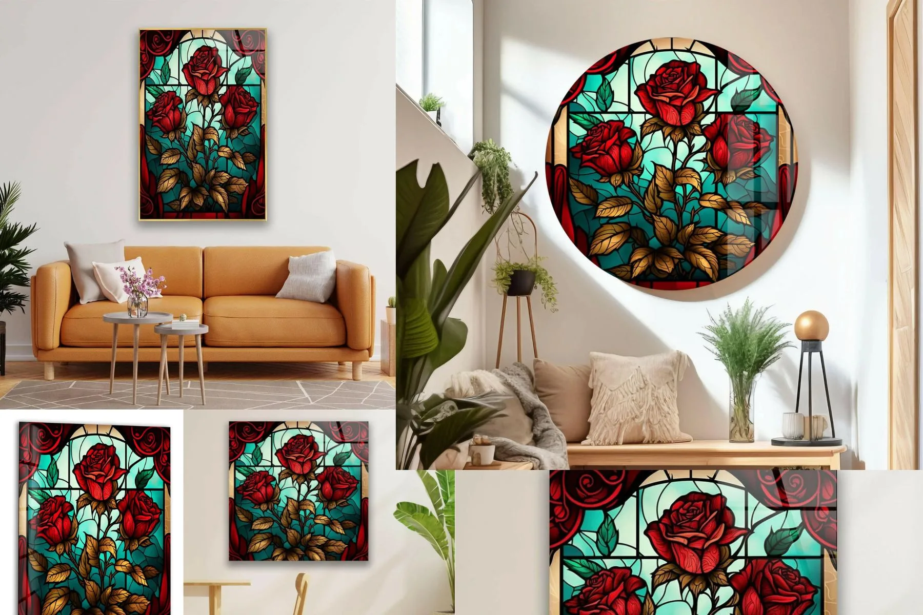 Stained Glass Art : Bringing Color, Light, and Timeless Beauty into Modern Interiors