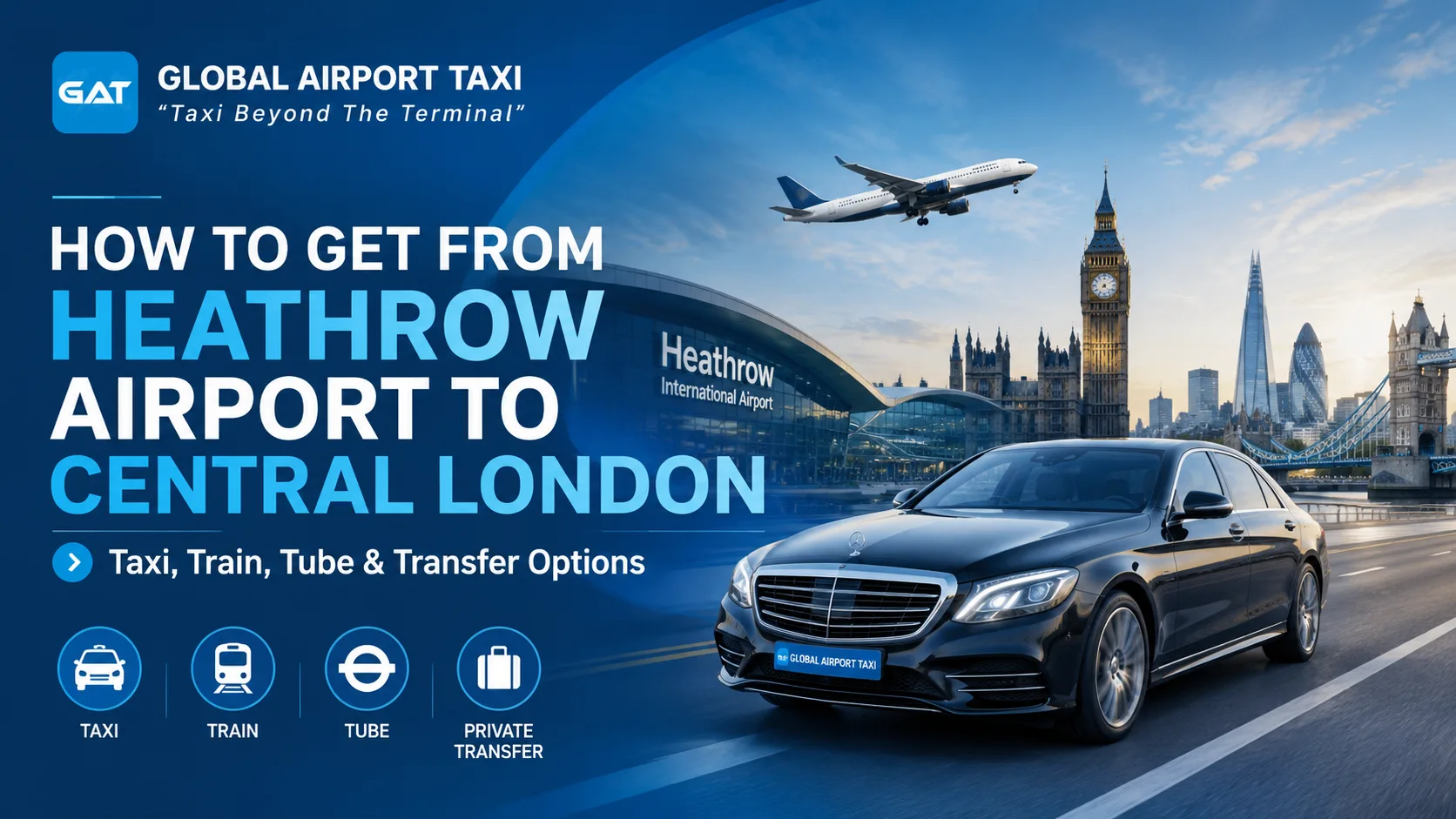 How to Get from Heathrow Airport to Central London